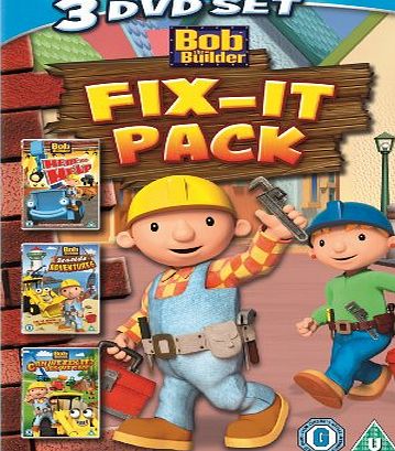 Bob the Builder Fix It Pack (Here to Help / Seaside Adventures / Can We Fix It) [DVD]